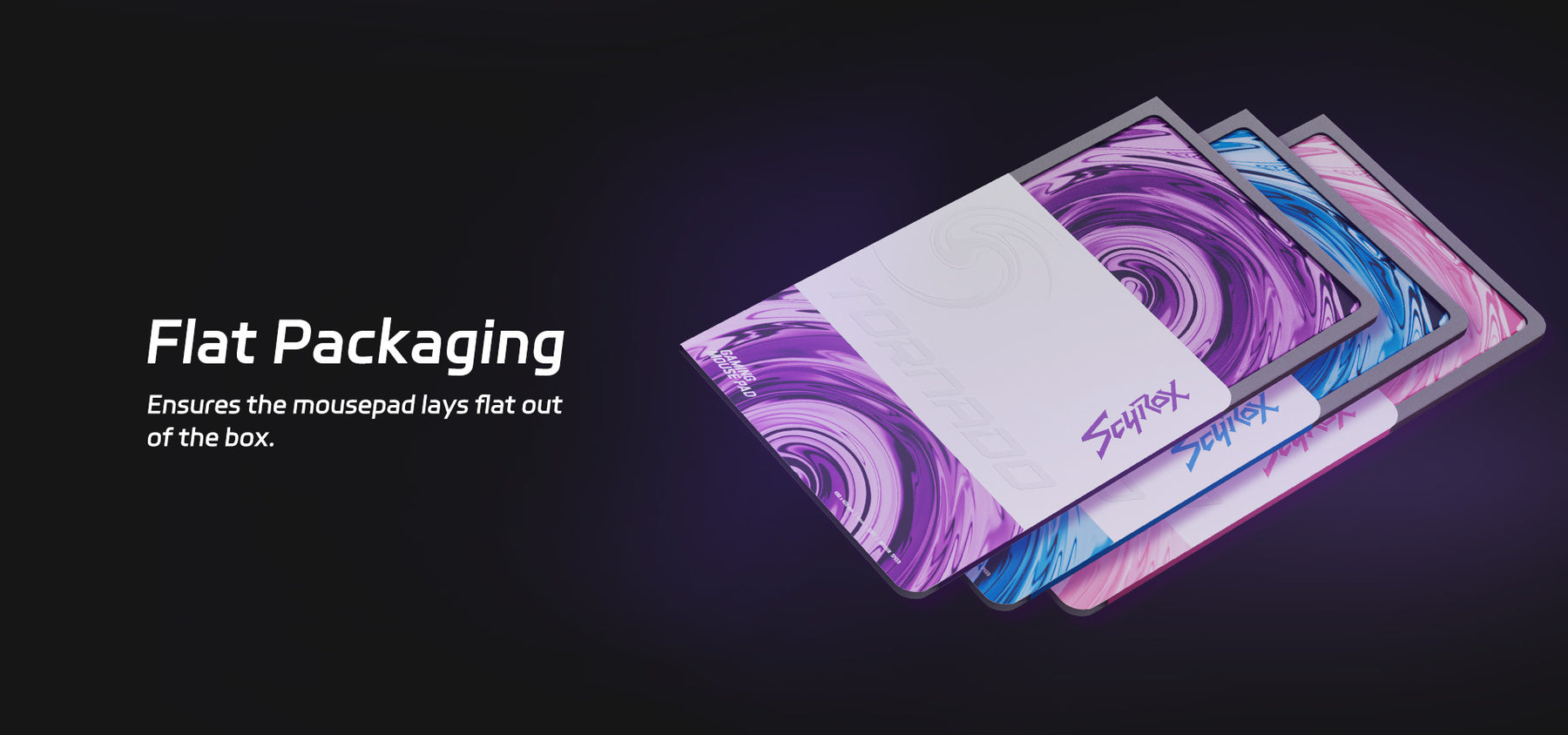 SCYROX Tornado ブルー マウスパッド 詳細8